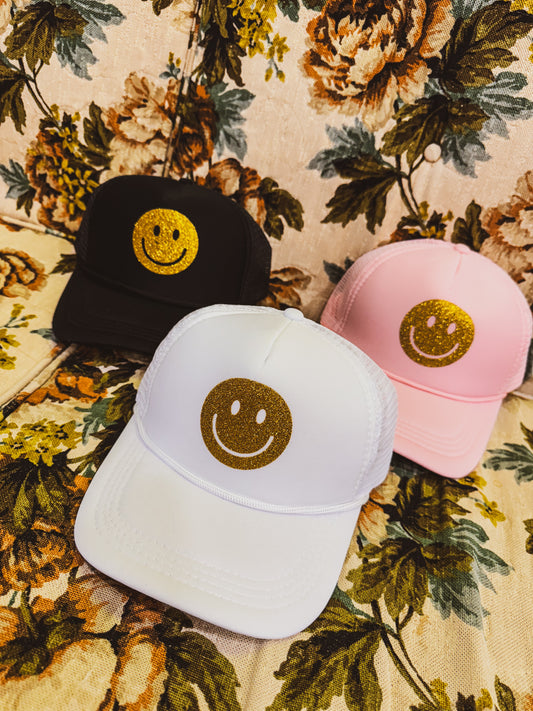 Smiley Trucker Hat