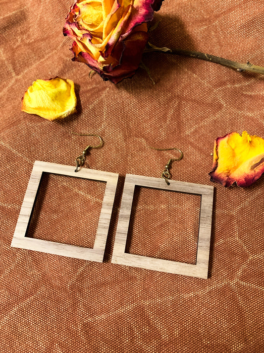 Aspen Wooden Earrings