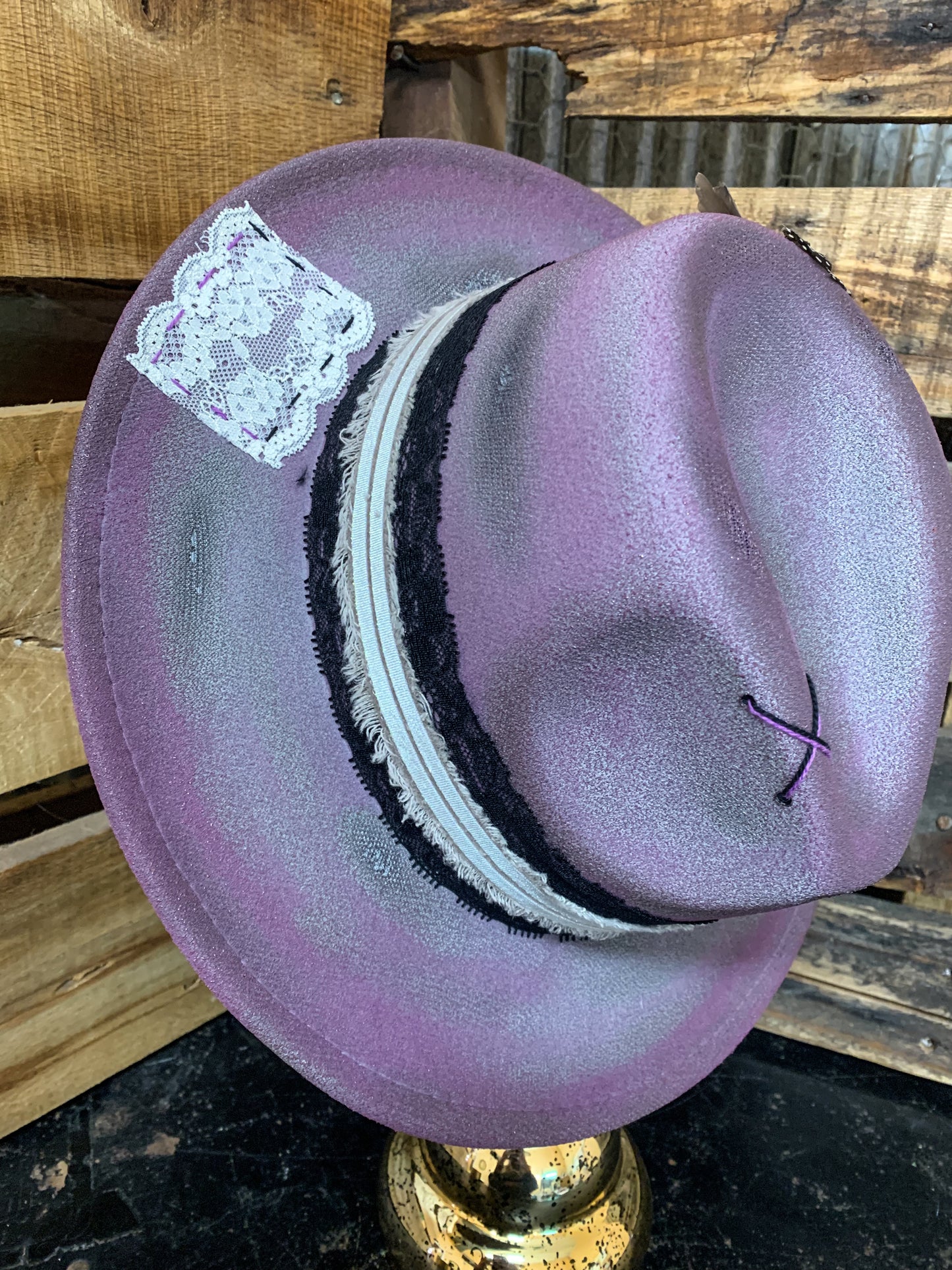 Purple Edge Hat