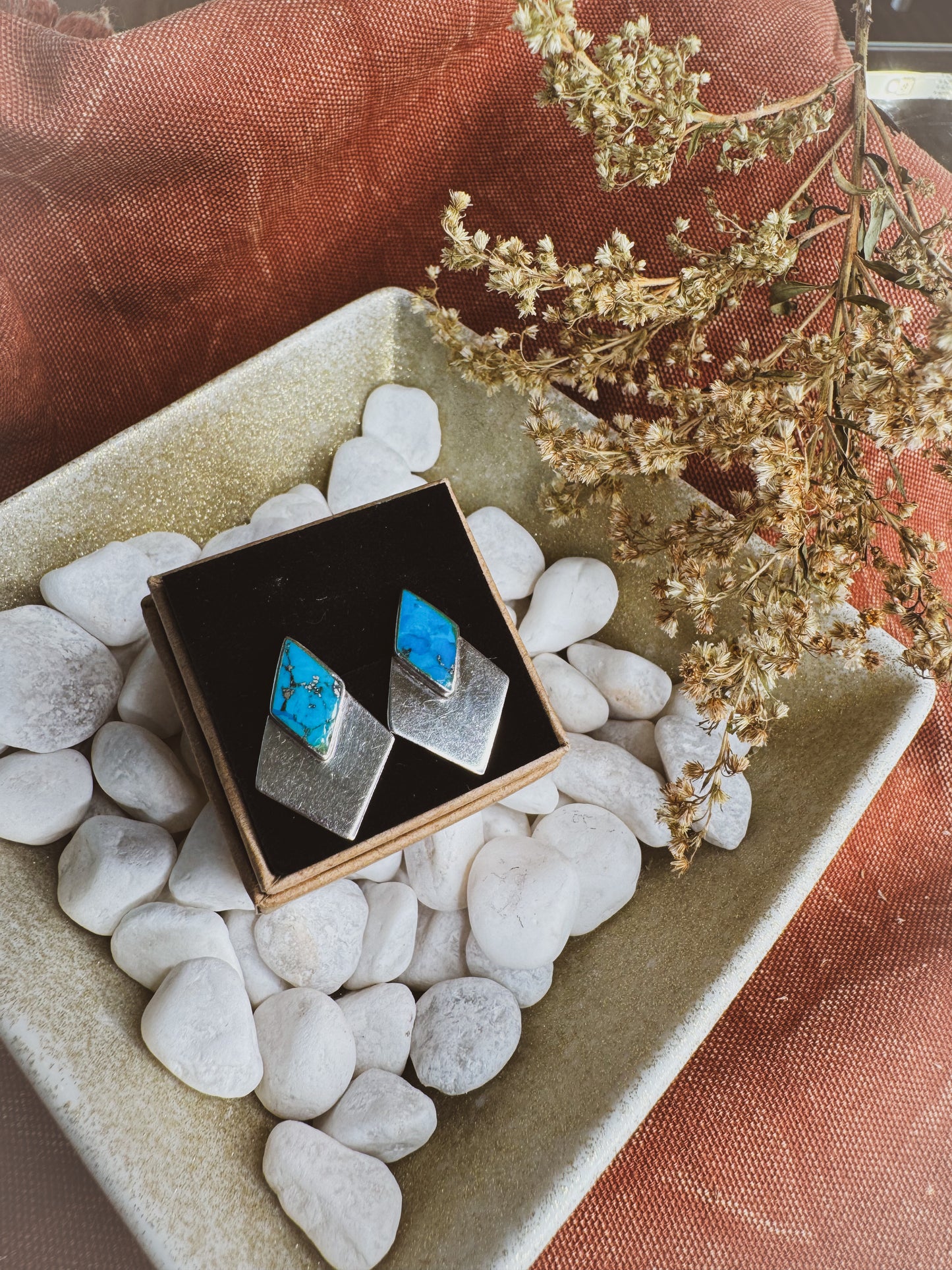 Pyrite Sterling Earrings