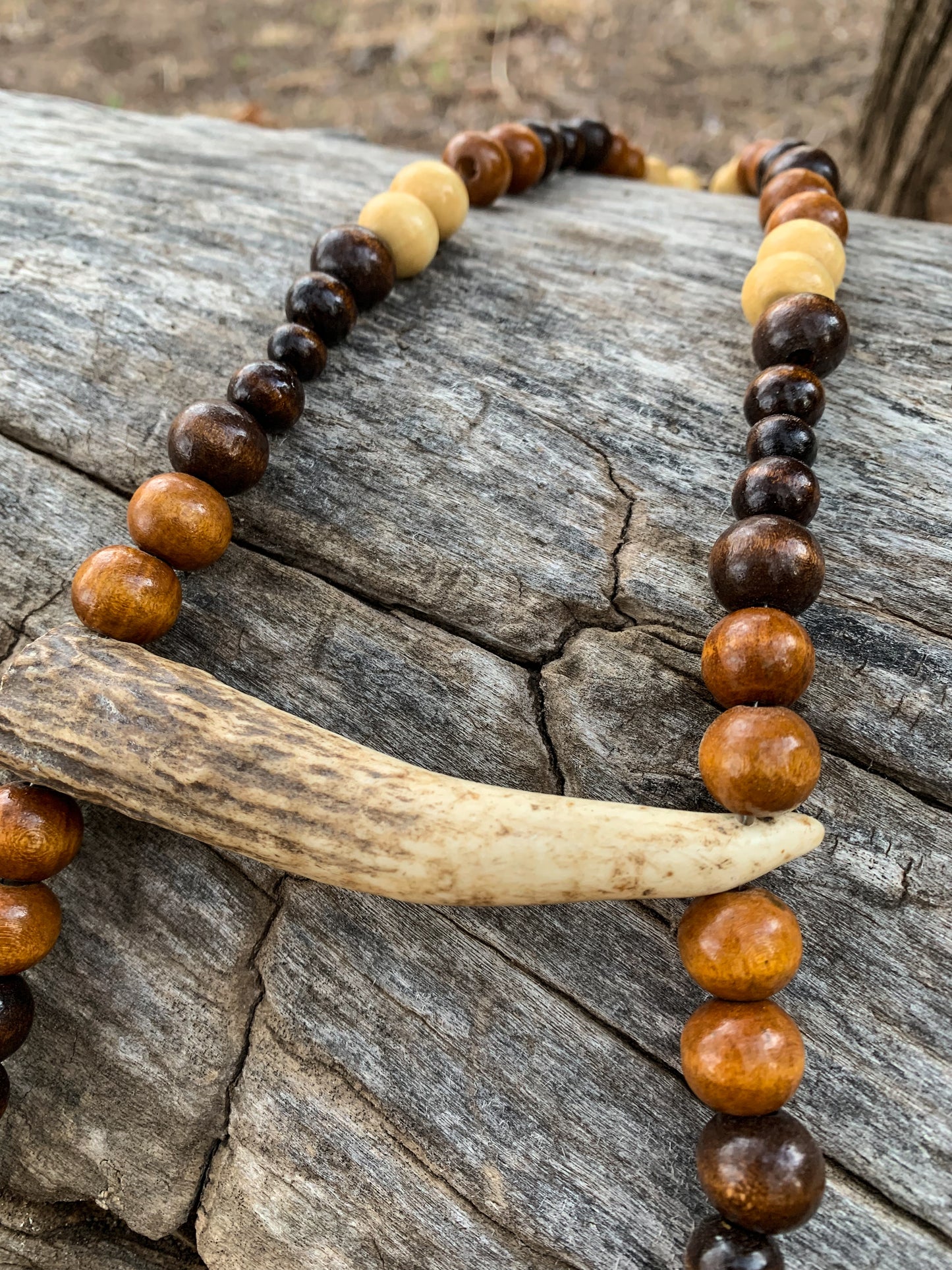 Woodland Antler Necklace