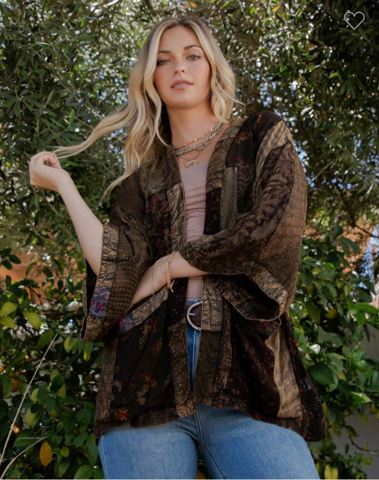 Amber Kimono