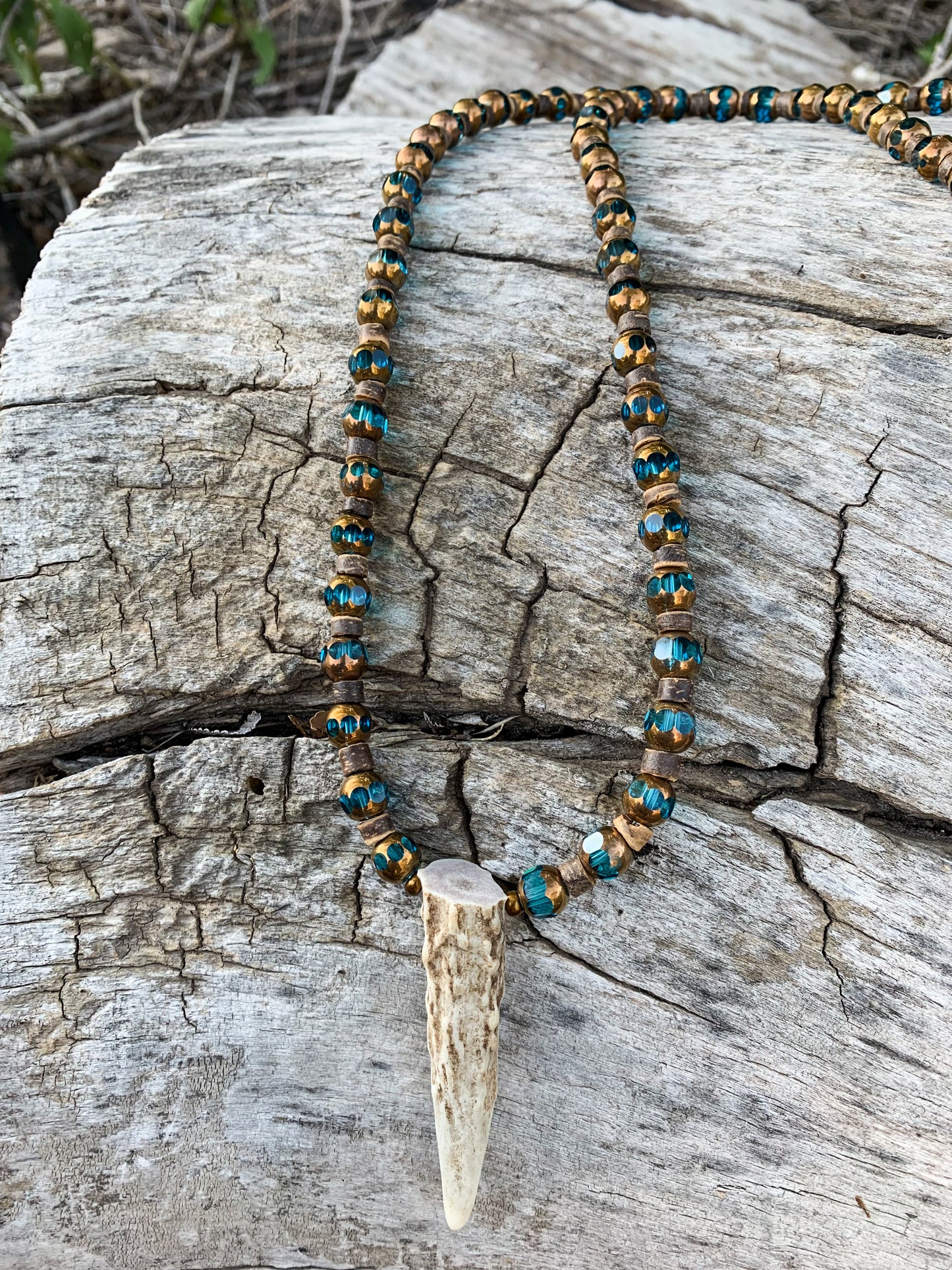 Haley Antler Necklace