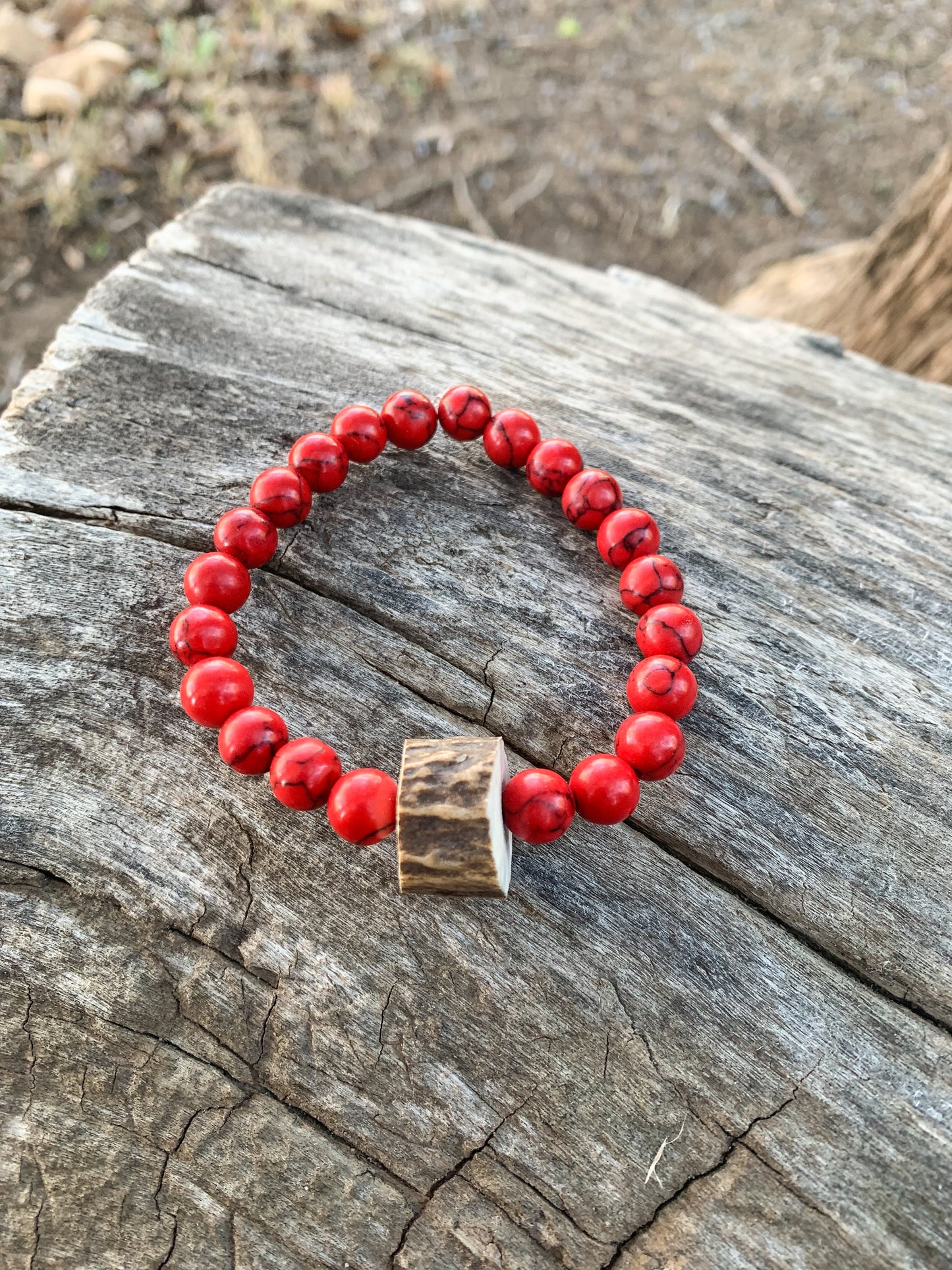 Red River Elk Antler Bracelet