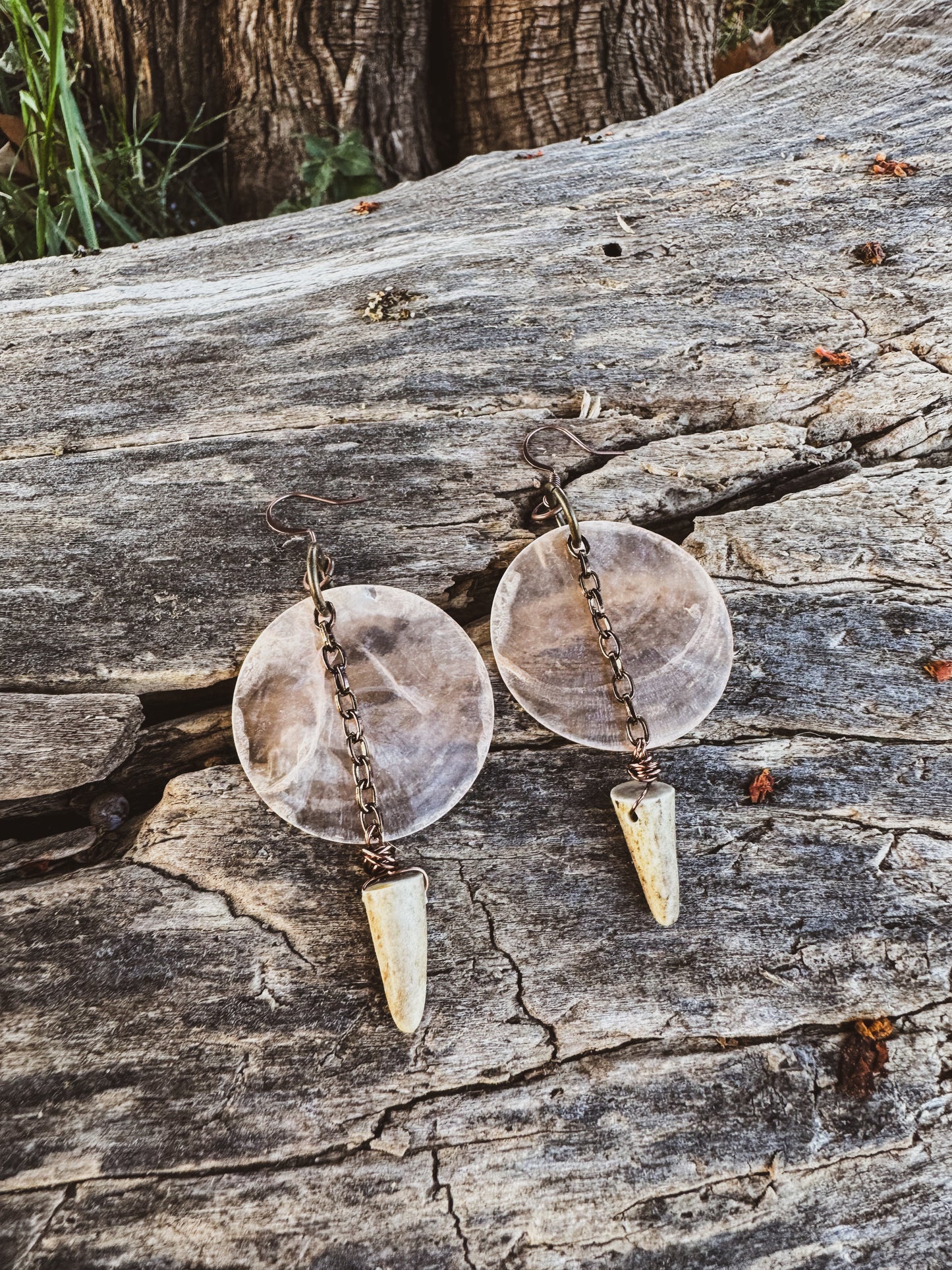 Shelly Antler Earrings