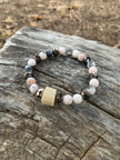 Foggy Pink Antler Bracelet
