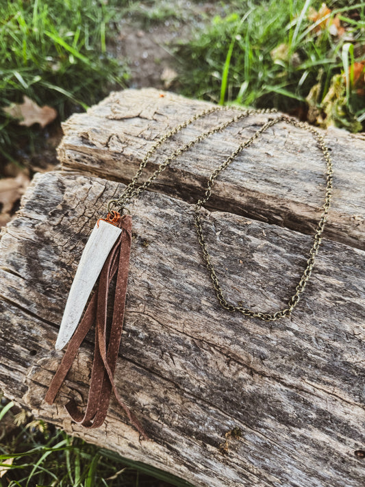 Ridge Antler Necklace