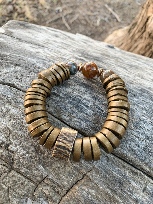 Egyptian Elk Antler Bracelet