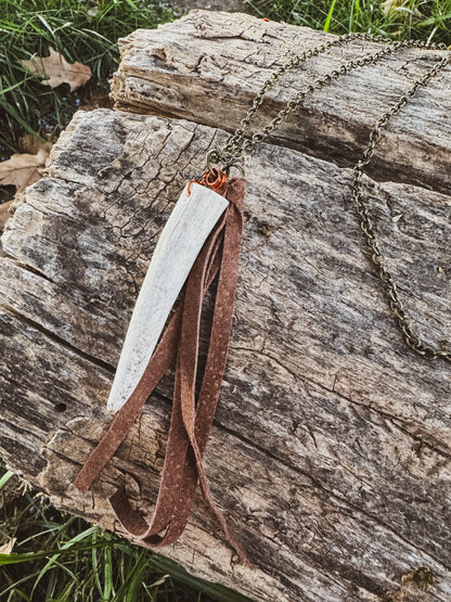 Ridge Antler Necklace