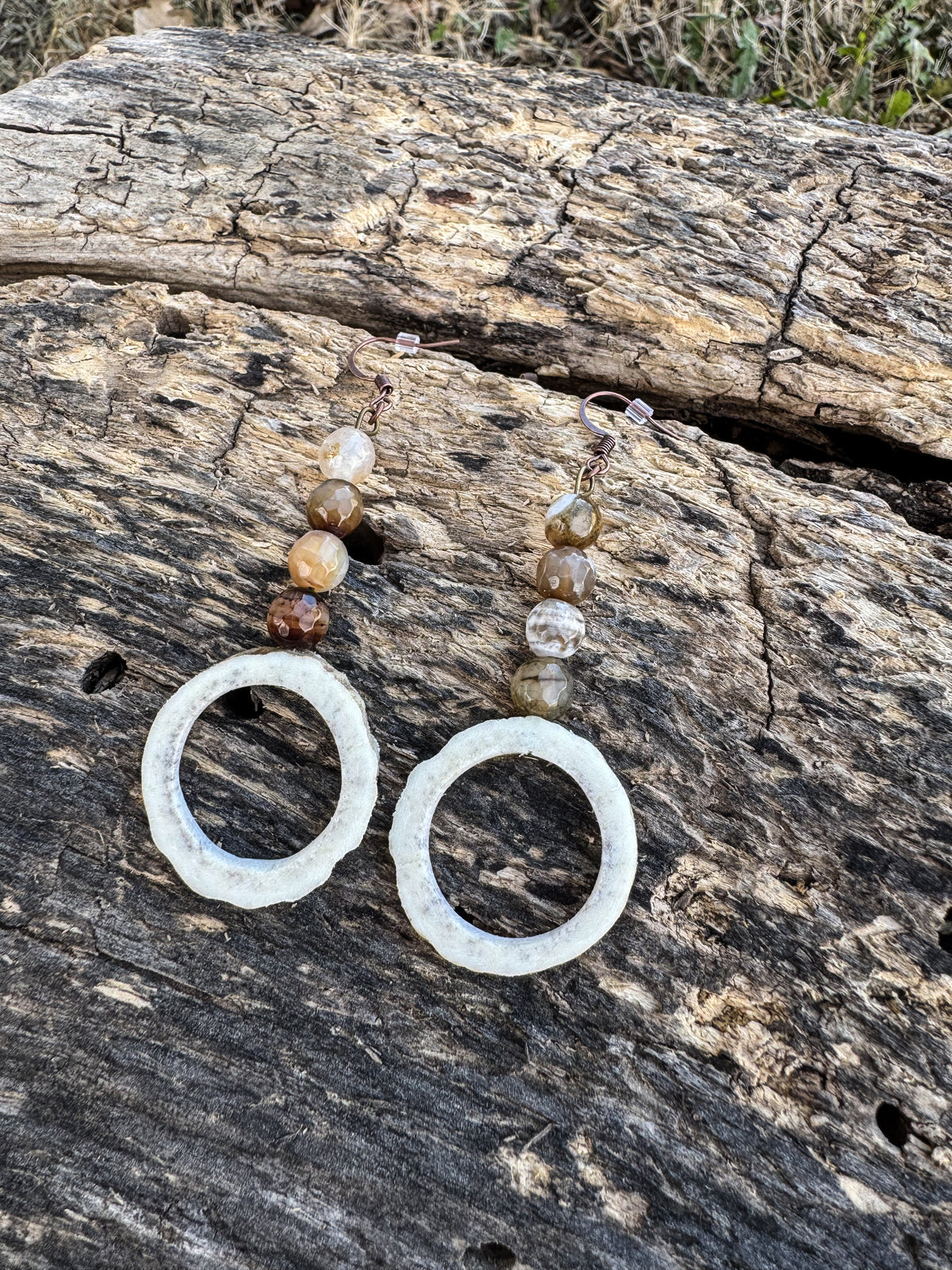 Mason Antler Earrings