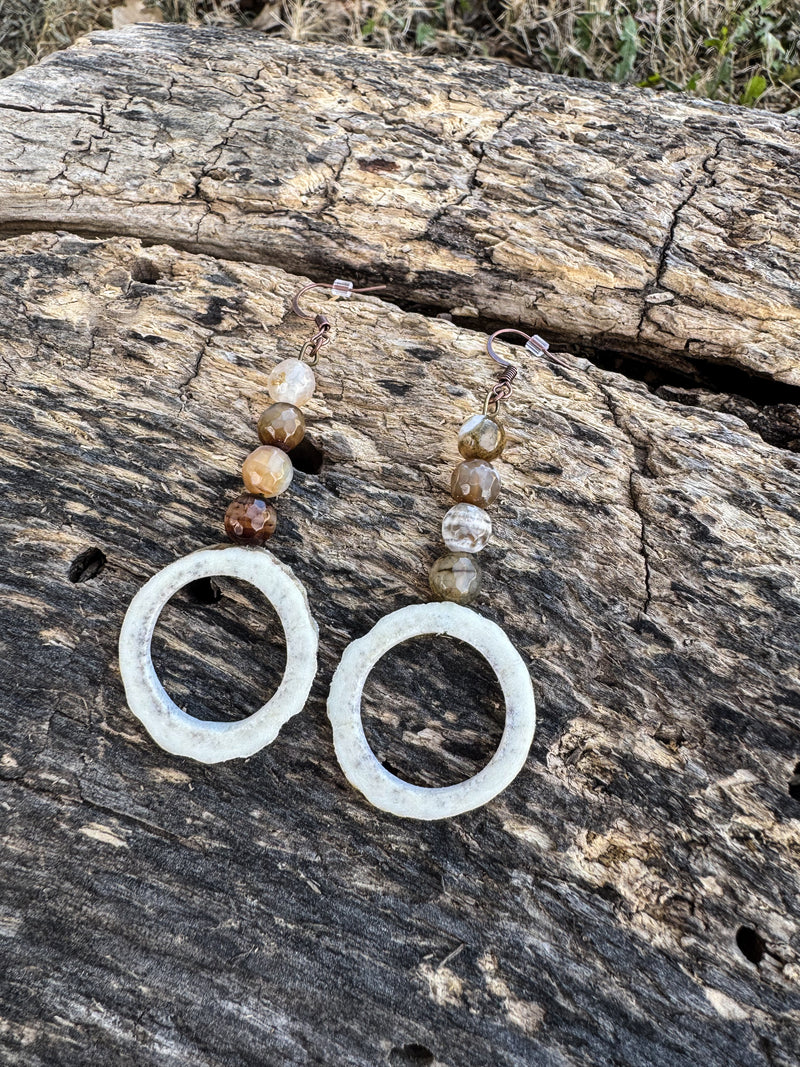 Mason Antler Earrings