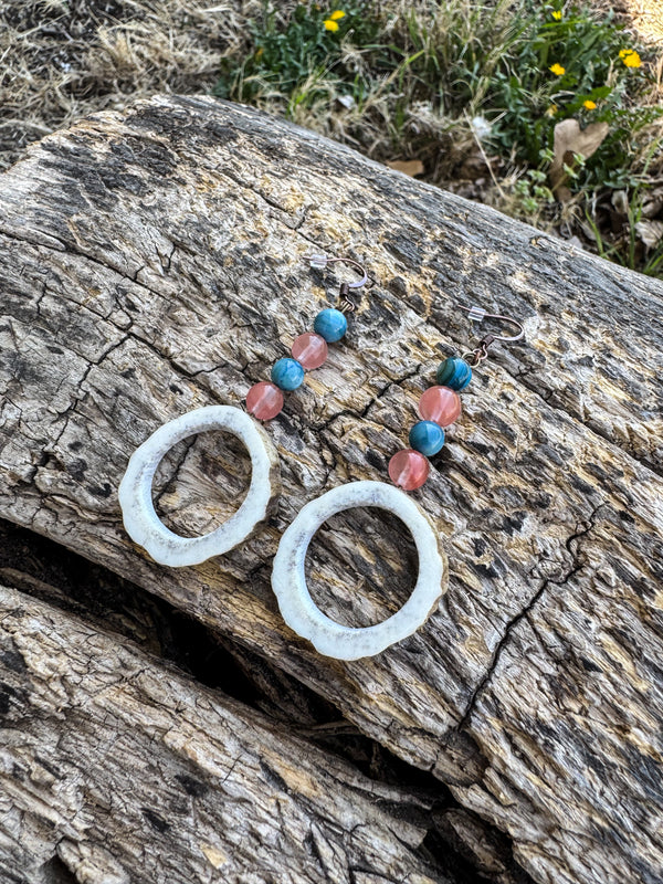 Spring Day Antler Earrings