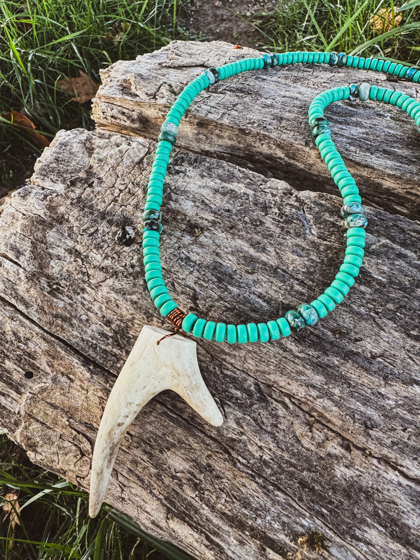 Lyla Antler Necklace