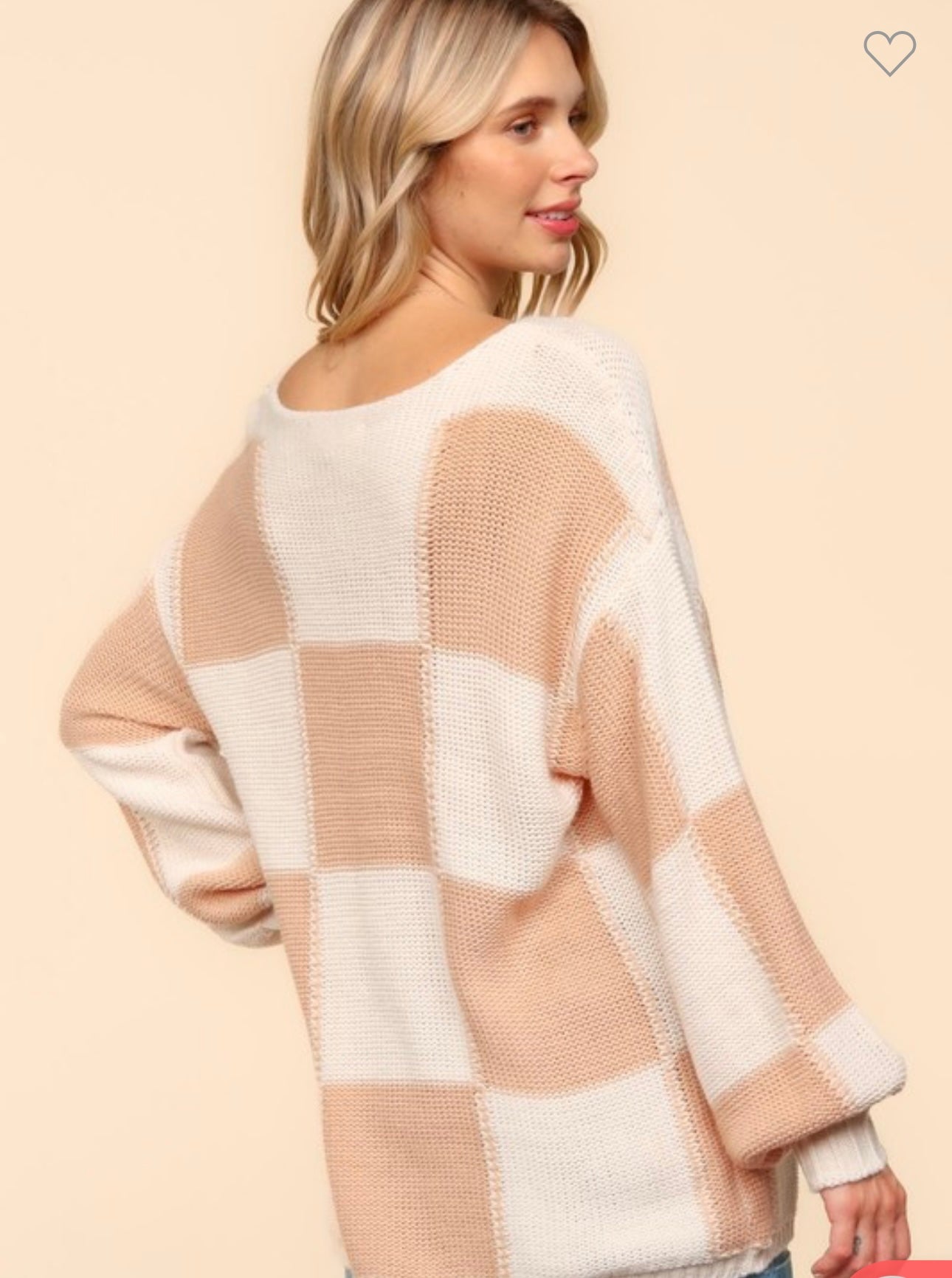 Checkered Sweater