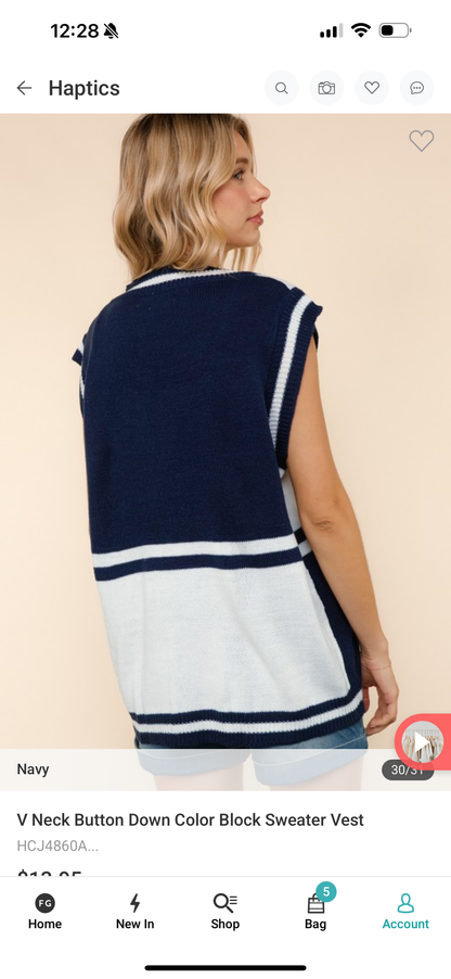 Sweater Tank