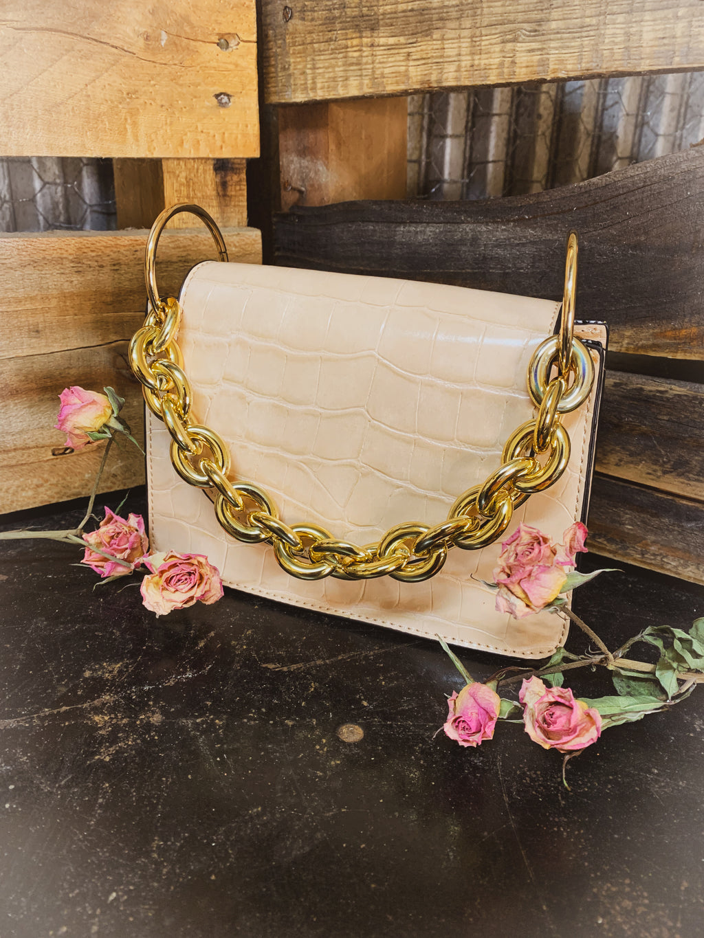 Thick Chain Mini Purse