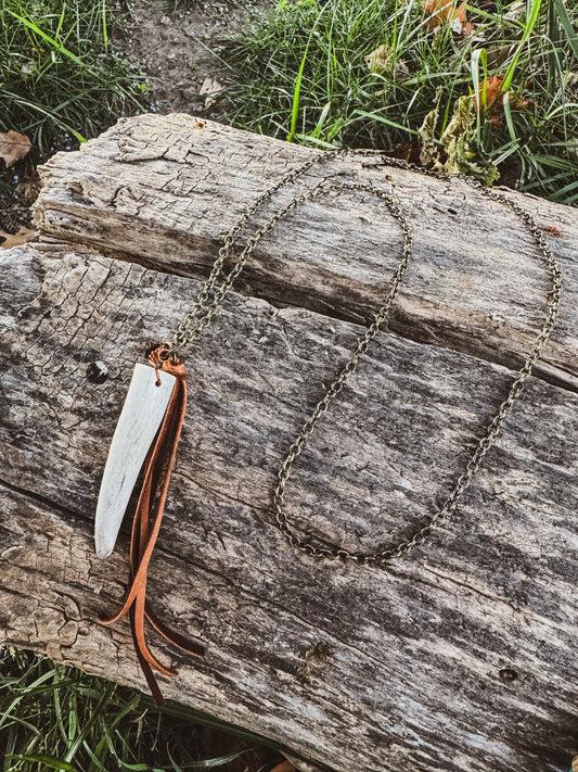 Aspen Antler Necklace