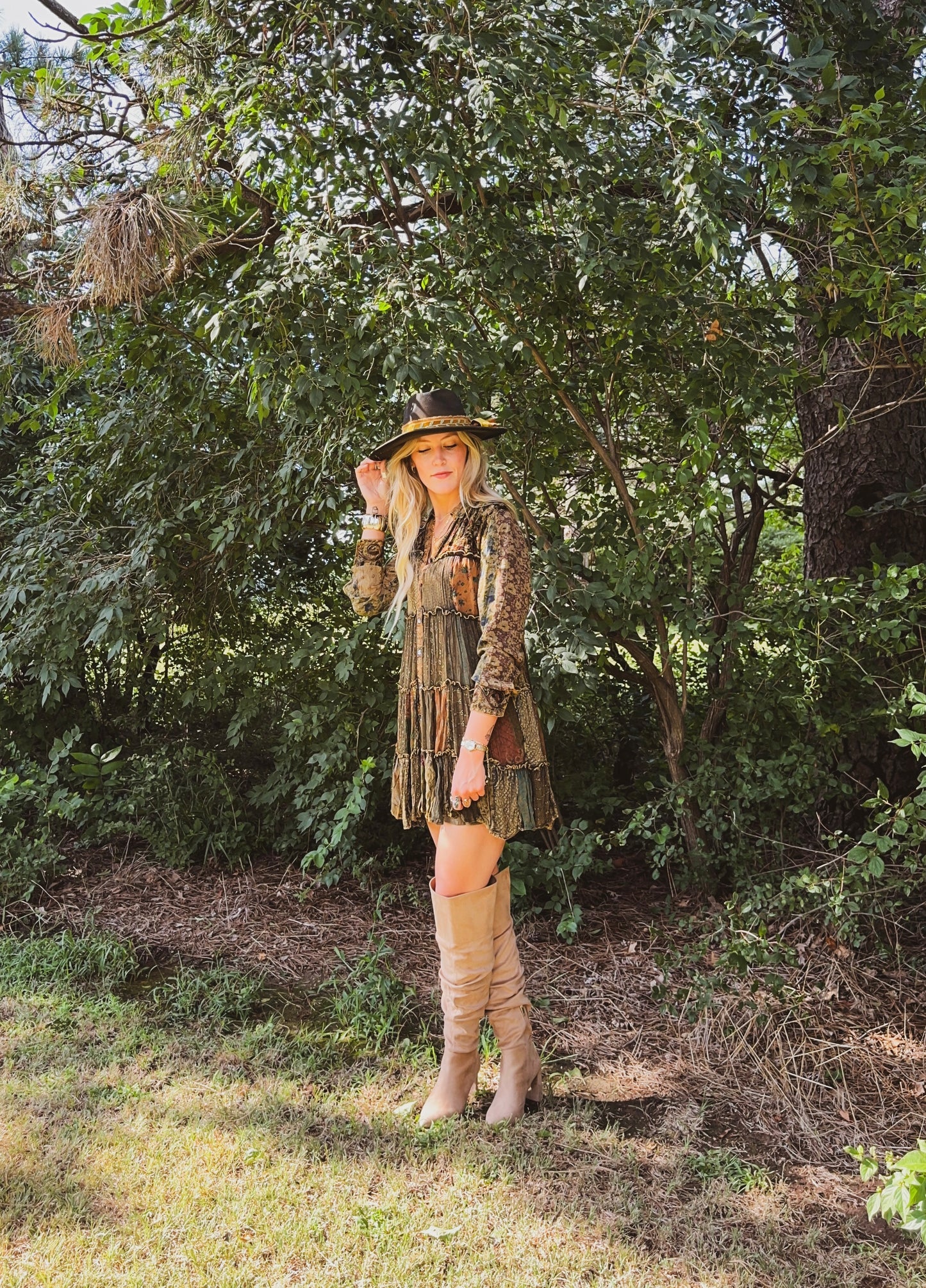 Patchwork Dress