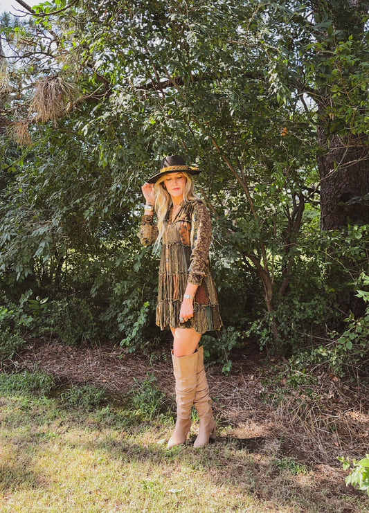Patchwork Dress