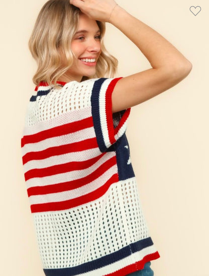 USA Knit Sweater