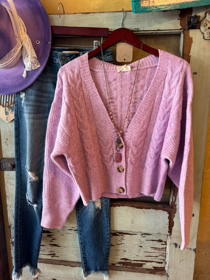 Open Sweater Cardigan