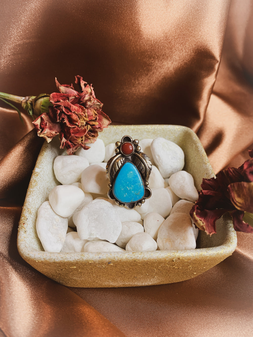 Kaolin Turquoise Ring