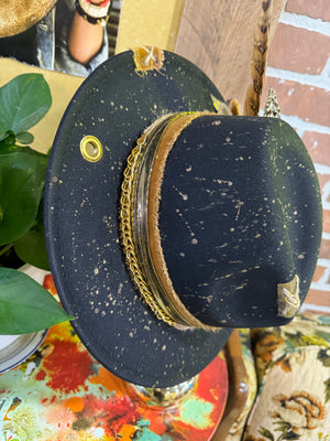 Gold Speckles Hat