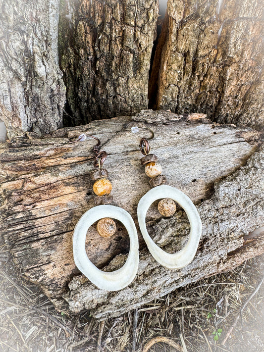 Free Spirit Antler Earrings