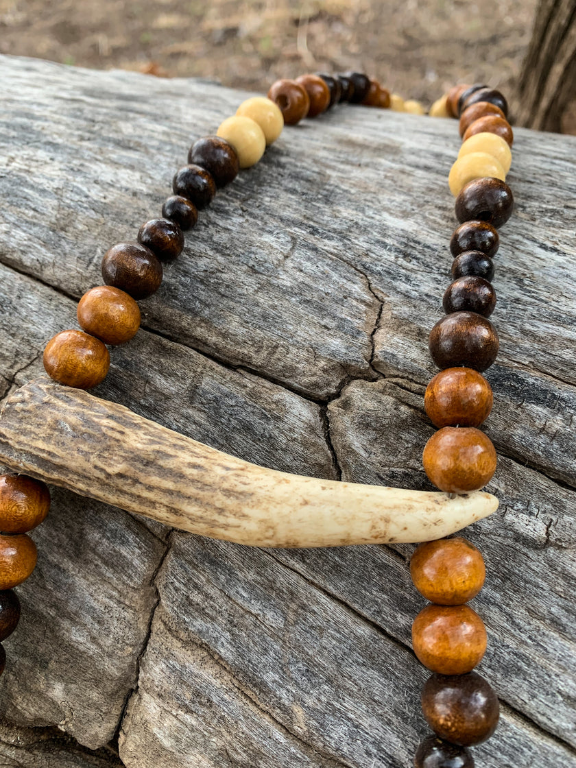 Woodland Antler Necklace