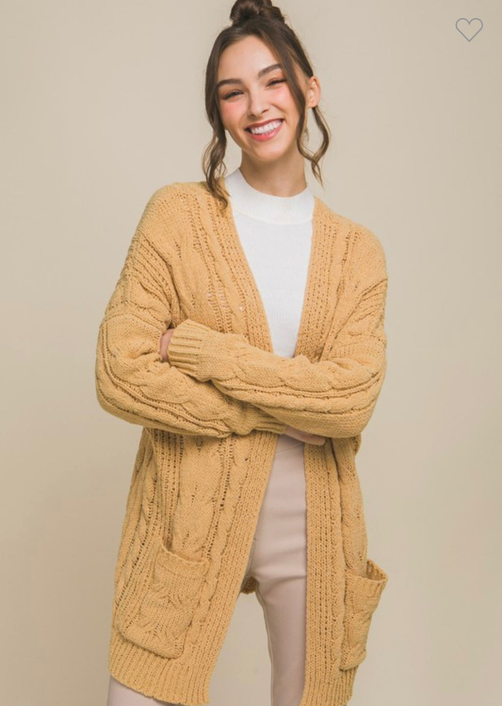 Cable Knit Cardigan