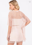 Sparkle Fishnet Top