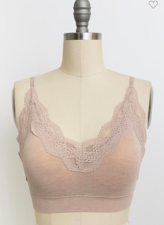 Lace Trim Bralette