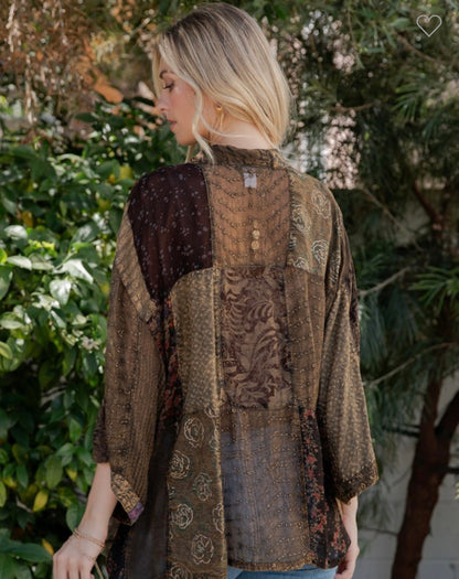 Amber Kimono