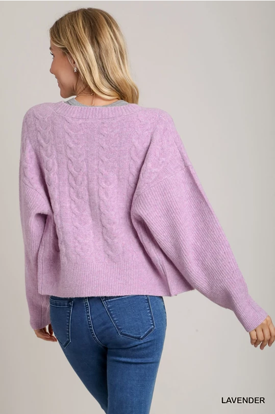 Open Sweater Cardigan