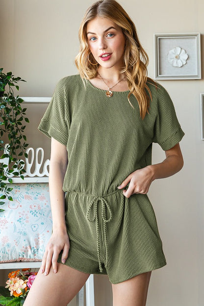 Olive Romper