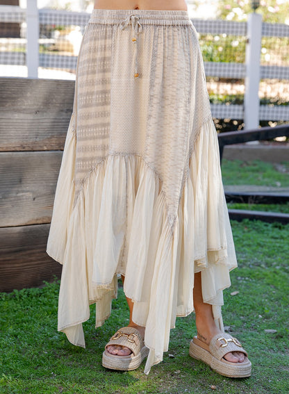 Boho Maxi Skirt by Young Threads