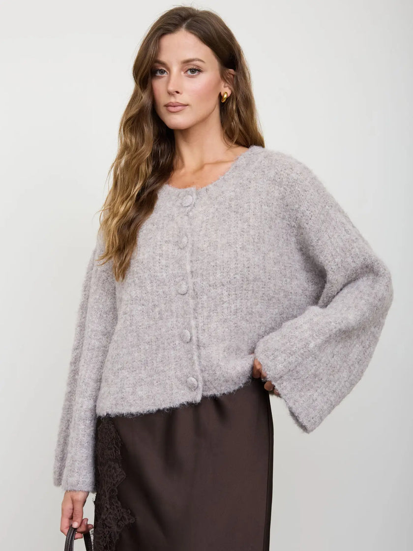 Fuzzy Cardigan