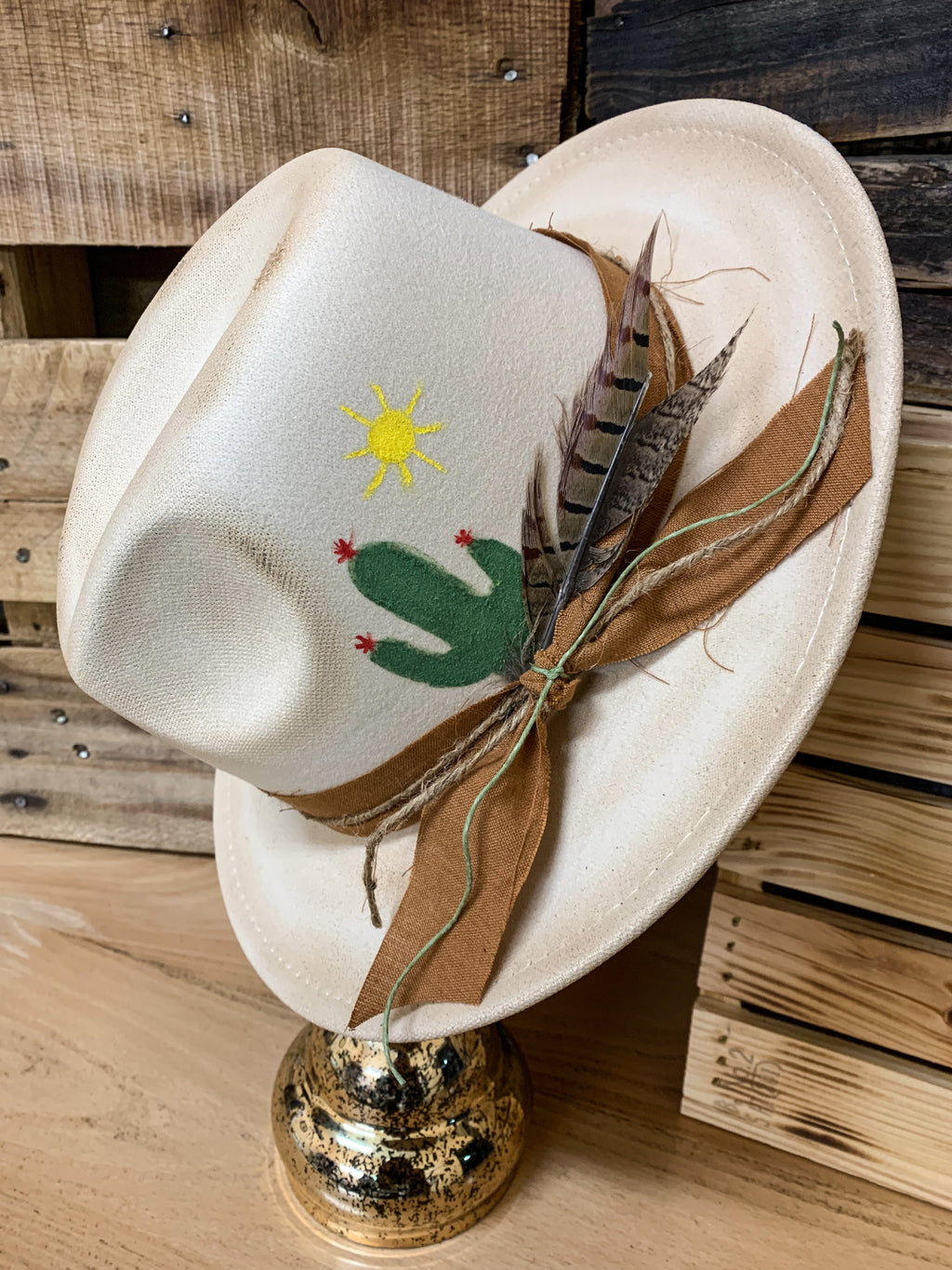 Cactus Flower Hat