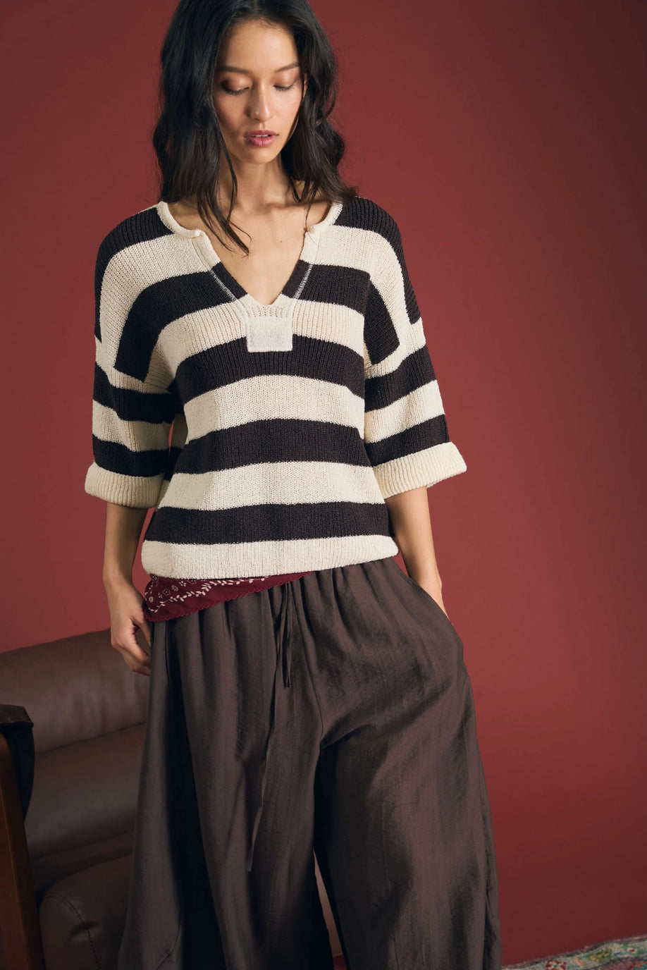 Short Sleeve Sweater