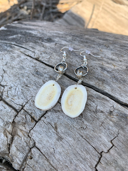 Dainty Slab Earrings