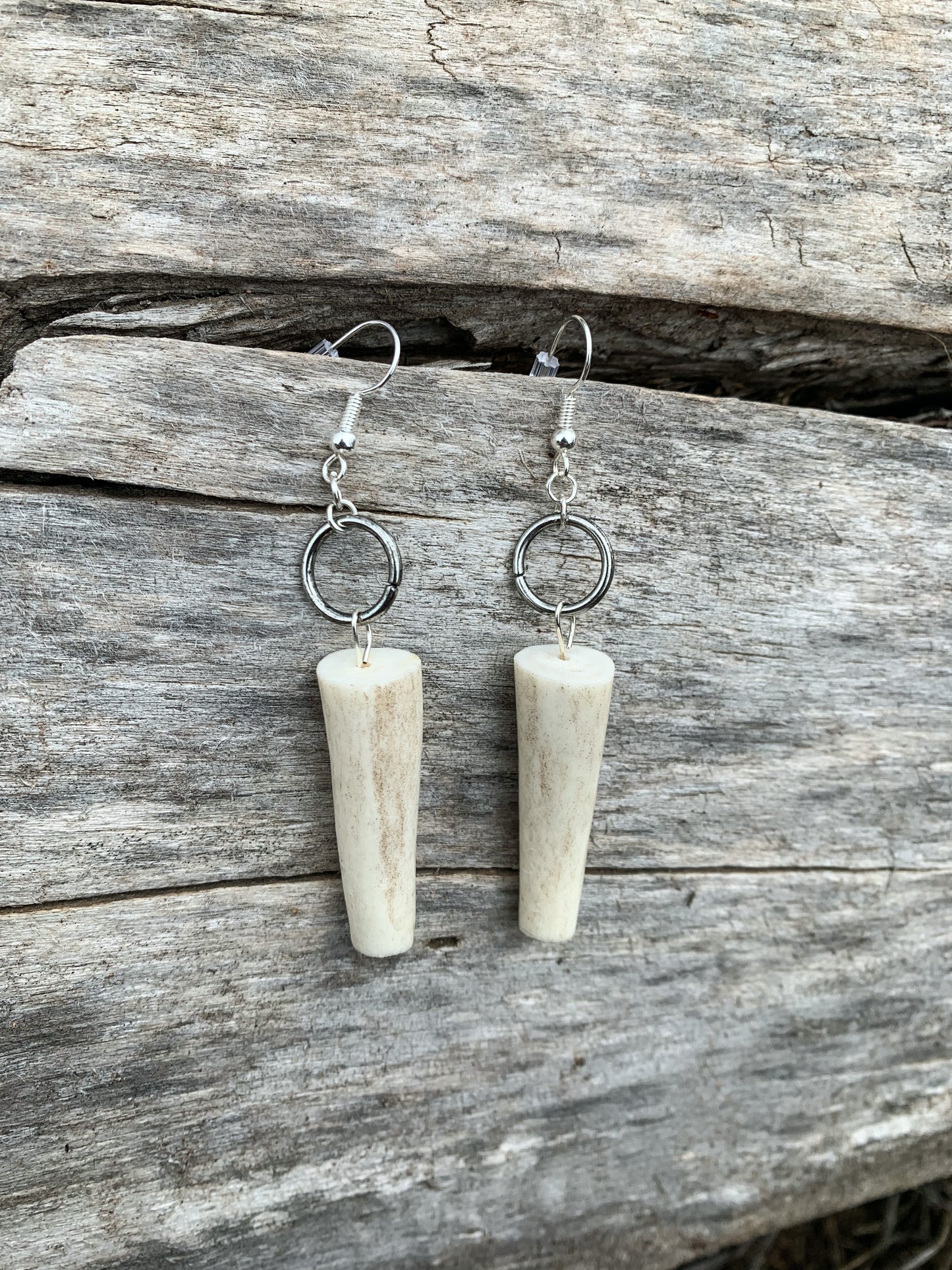 Cork Antler Earrings