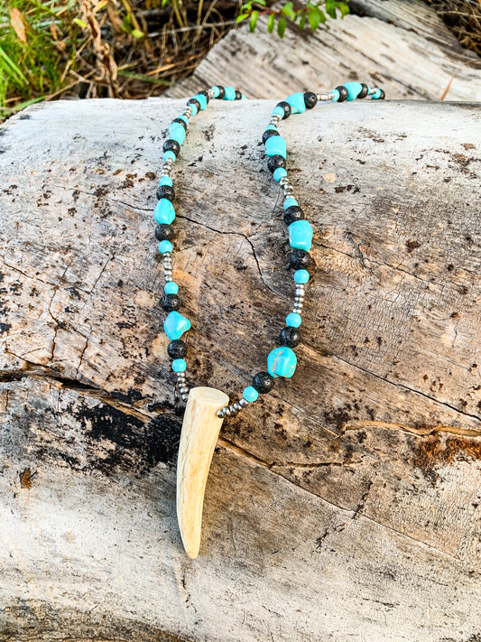 Black Hills Antler Necklace