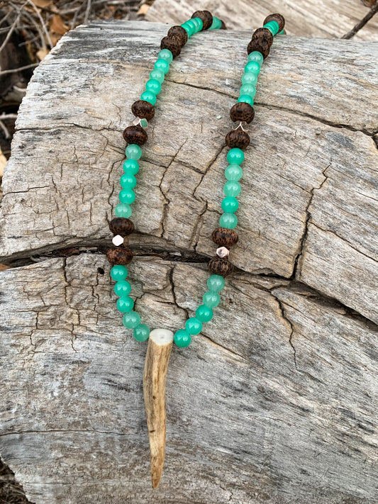 Pine Valley Antler Necklace