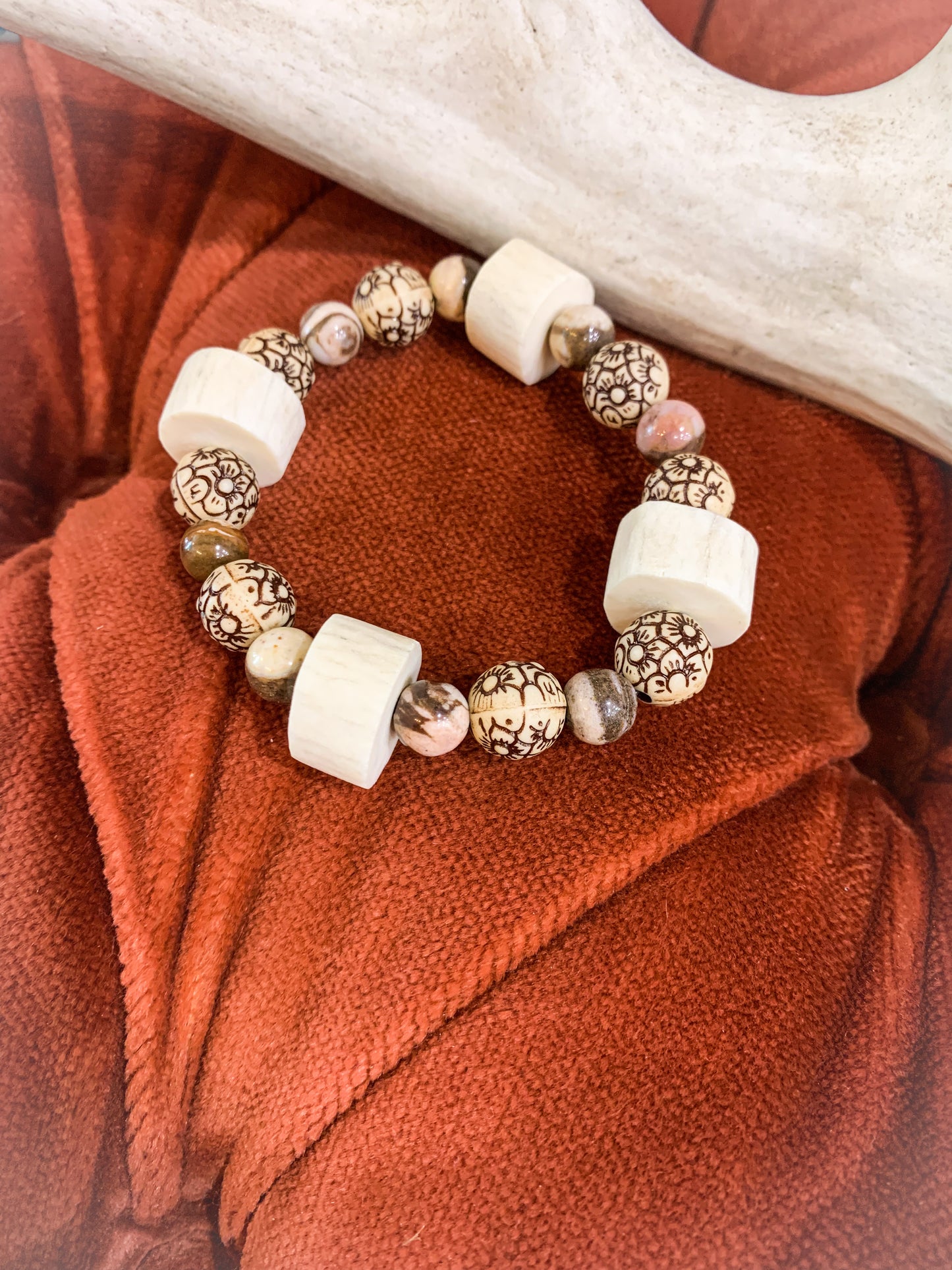 Flower Antler Bracelet