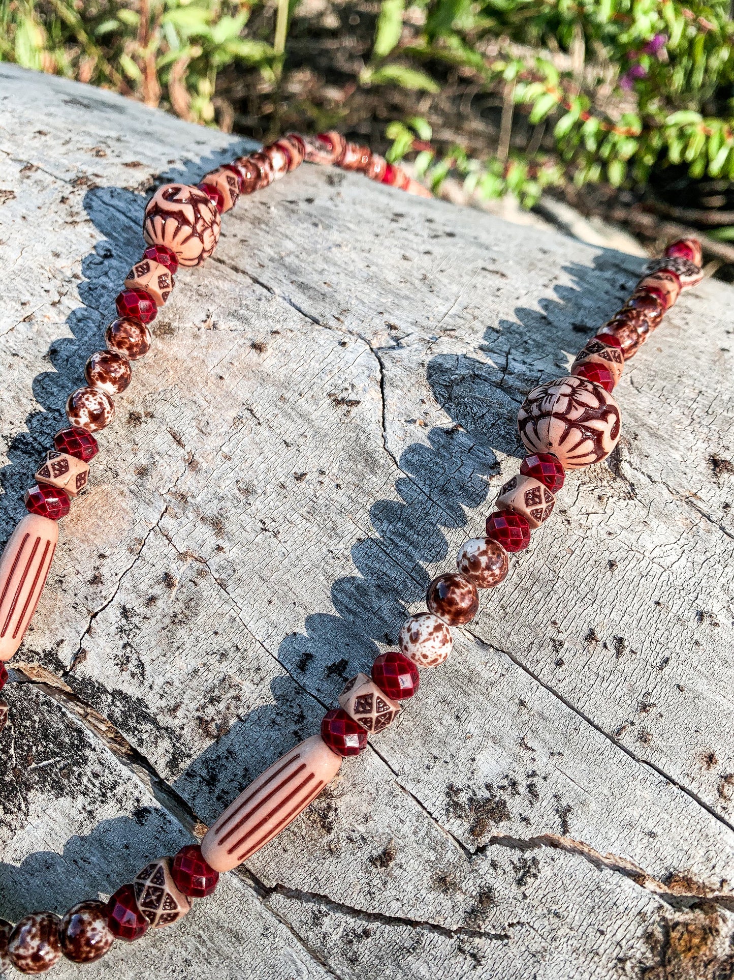 Indian Mound Antler Necklace