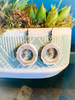 Pebble Antler Earrings