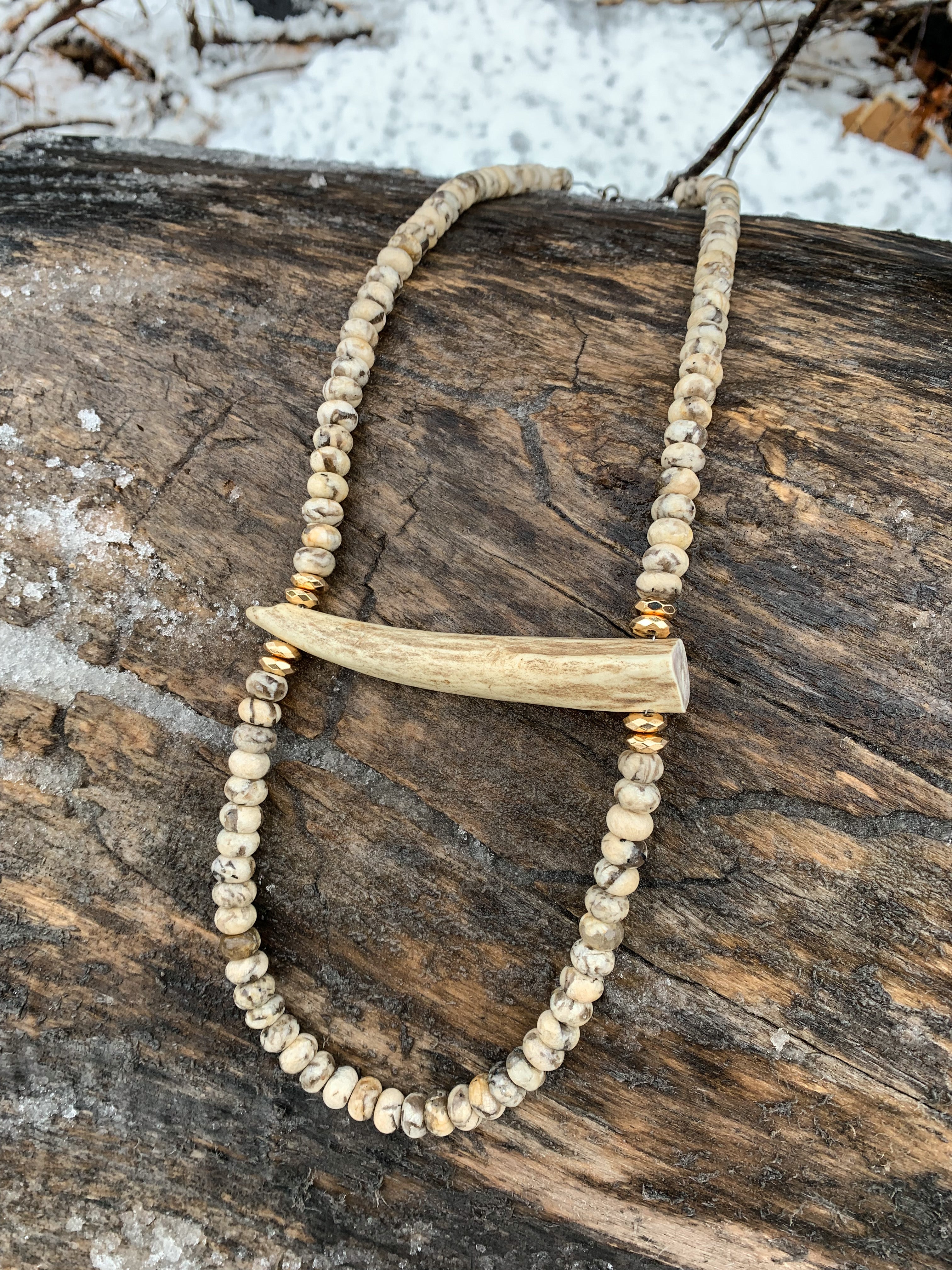 Bowes Branch Antler Necklace