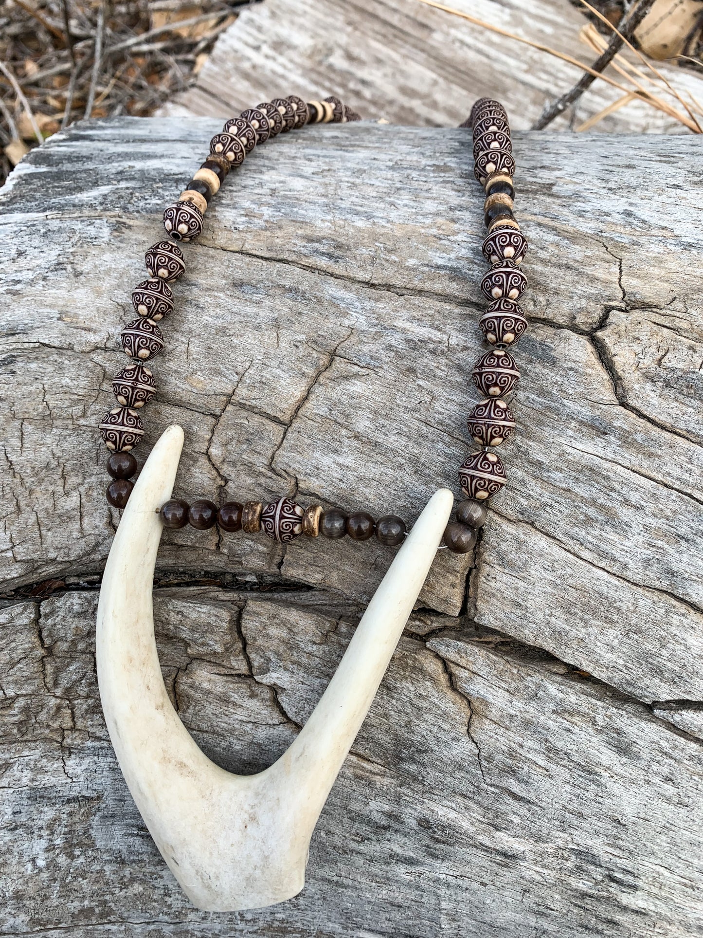 Quinn Antler Necklace