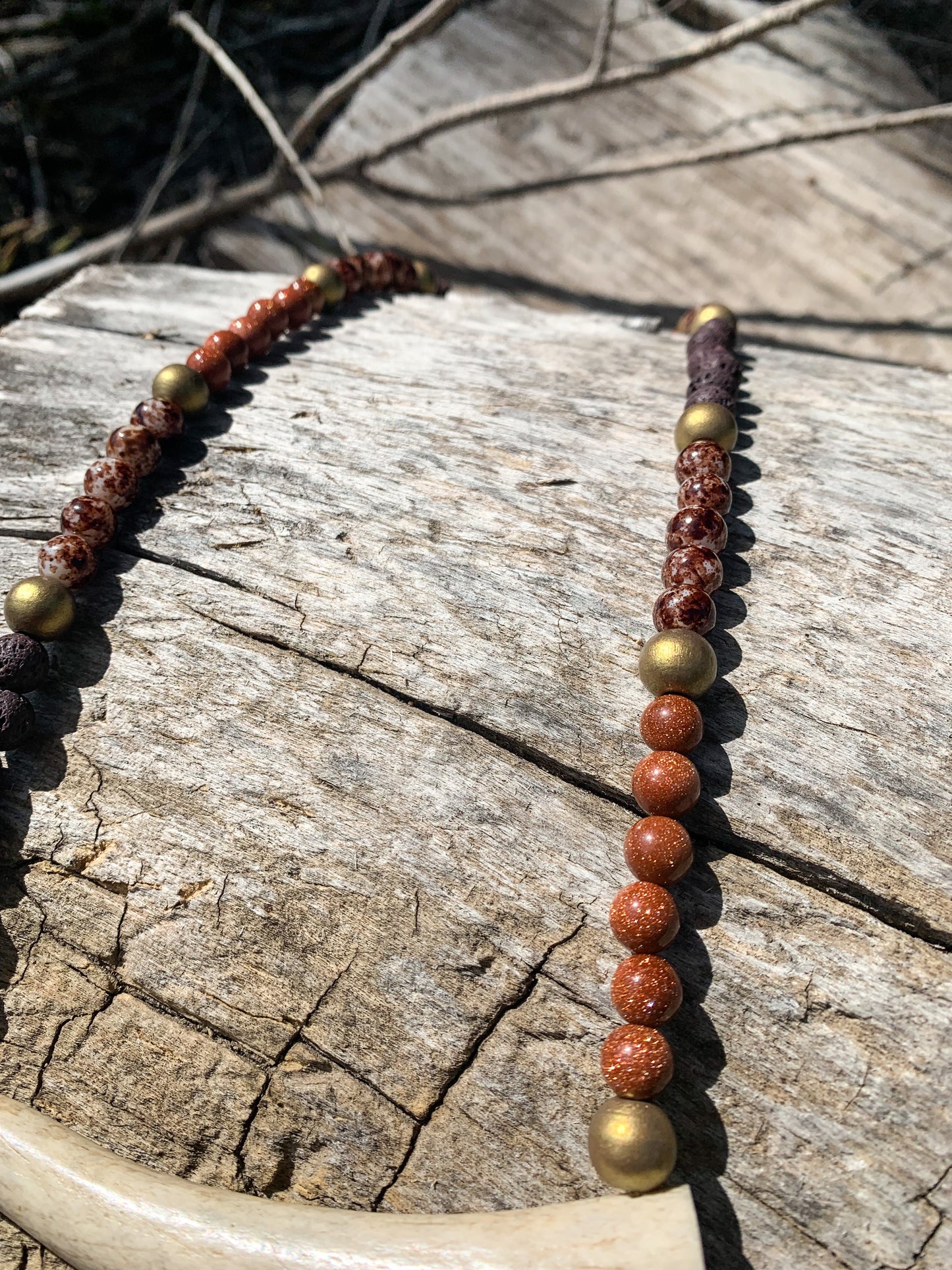 Santa Fe Antler Necklace