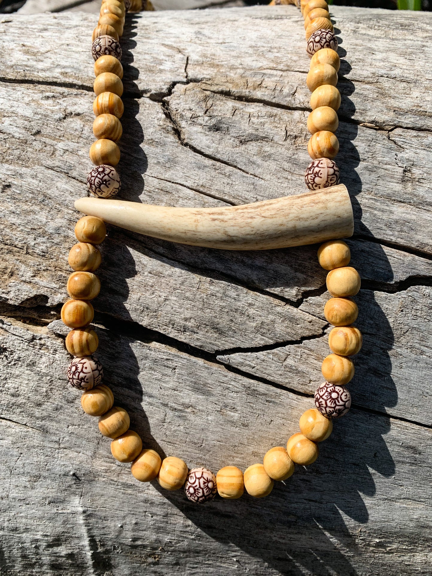 Oak Antler Necklace